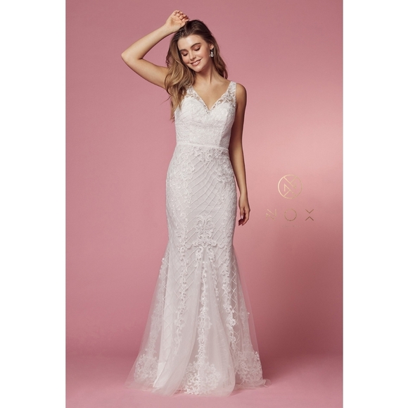 FLASH SALE 1 HOUR  LIKE & SHARE #boho inspired sz6  #Wedding dress NEW w tags - Picture 4 of 11